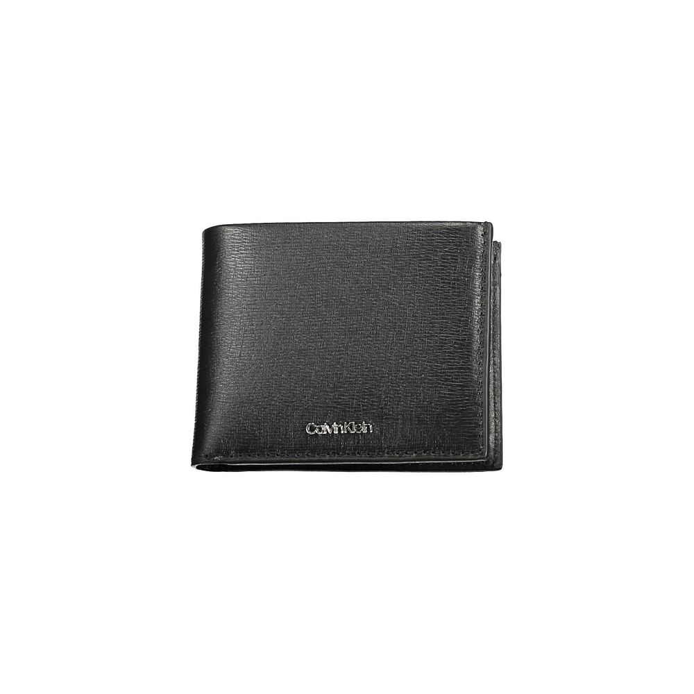 Calvin Klein Black Polyester Men Wallet $199.00 Calvin Klein Luzworld