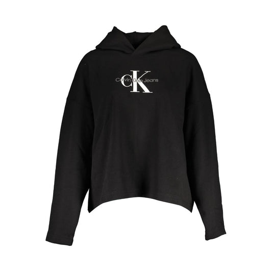 Calvin Klein Black Cotton Women Sweater $265.00 Calvin Klein Luzworld