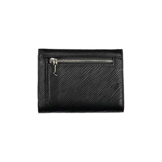 Calvin Klein Black Polyethylene Women Wallet $184.00 Calvin Klein Luzworld