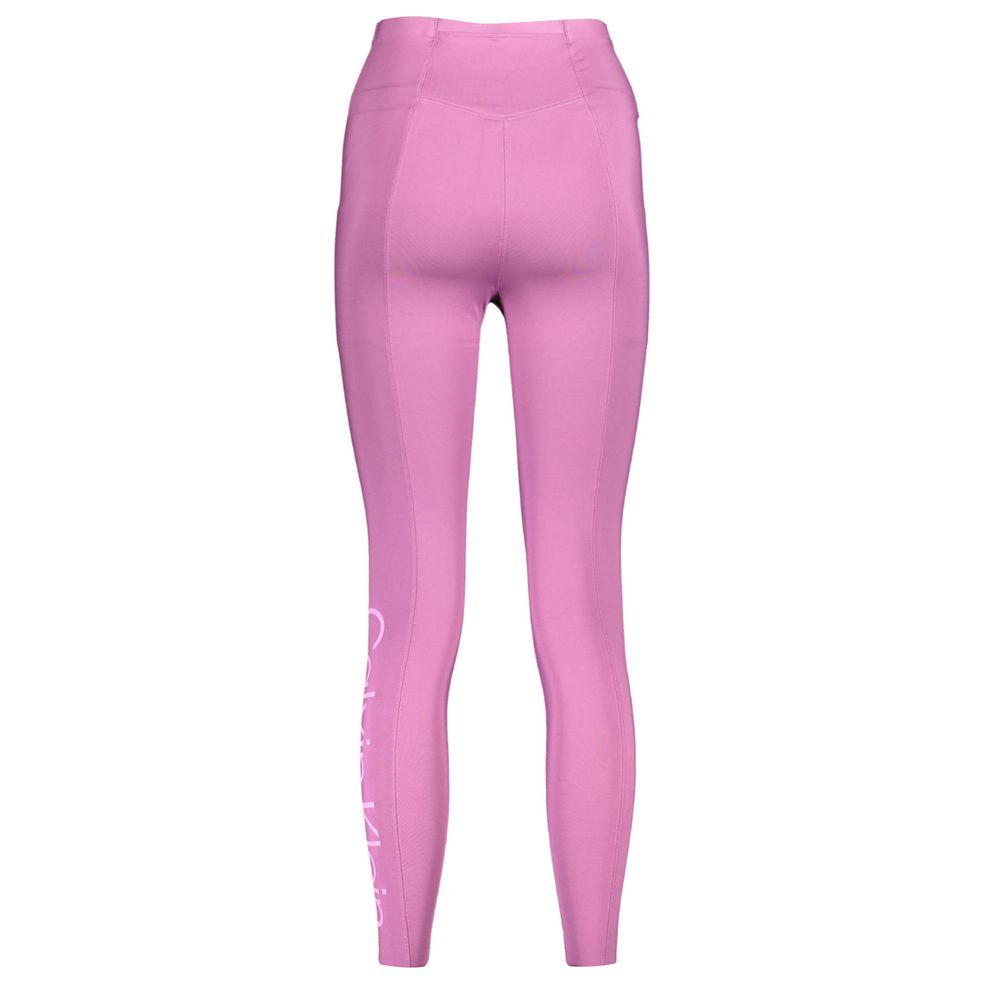 Calvin Klein Purple Polyester Women Legging $153.00 Calvin Klein Luzworld