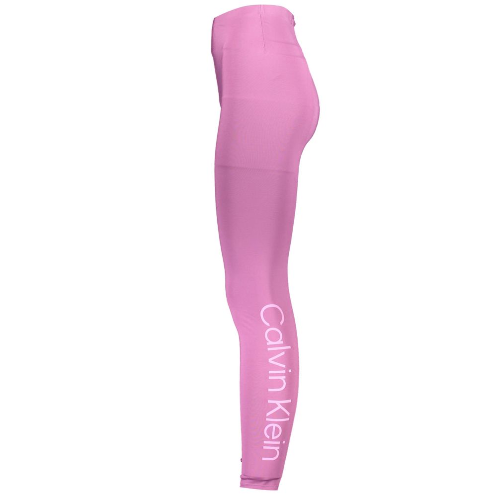 Calvin Klein Purple Polyester Women Legging $153.00 Calvin Klein Luzworld