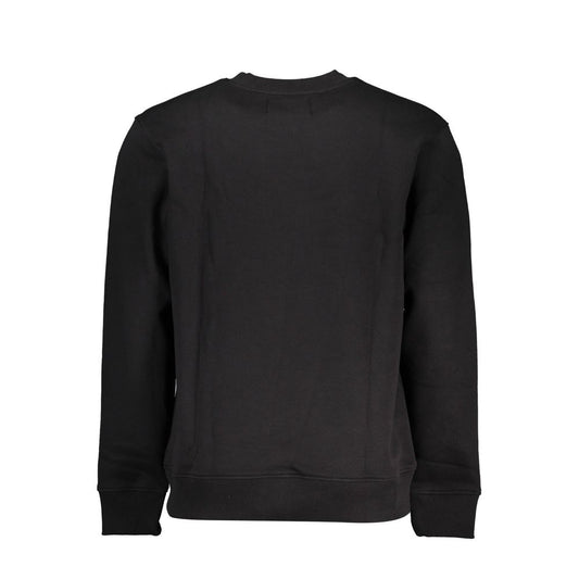 Calvin Klein Black Cotton Men Sweater $218.00 Calvin Klein Luzworld