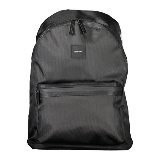 Calvin Klein Black Polyester Men Backpack $233.00 Calvin Klein Luzworld