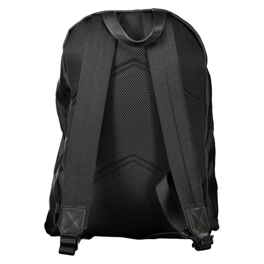 Calvin Klein Black Polyester Men Backpack $233.00 Calvin Klein Luzworld