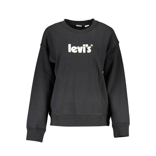 Levi's Black Cotton Women Sweater $182.00 Levi's Luzworld