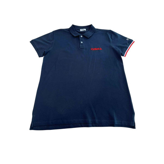 Iceberg Blue Cotton Men's Polo Shirt $162.00 Iceberg Luzworld