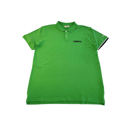 Iceberg Green Cotton Men's Polo Shirt $162.00 Iceberg Luzworld