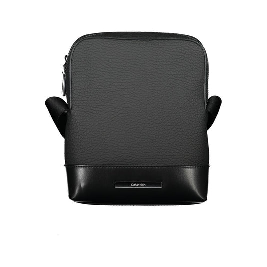 Calvin Klein Sleek Black Shoulder Bag with Contrasting Details $233.00 Calvin Klein Luzworld