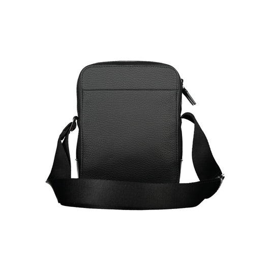 Calvin Klein Sleek Black Shoulder Bag with Contrasting Details $233.00 Calvin Klein Luzworld
