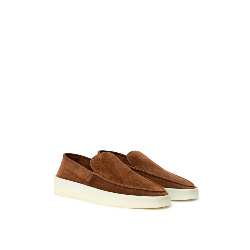 Fear Of God Brown Leather Slip-On Loafer $1285.00 Fear Of God Luzworld