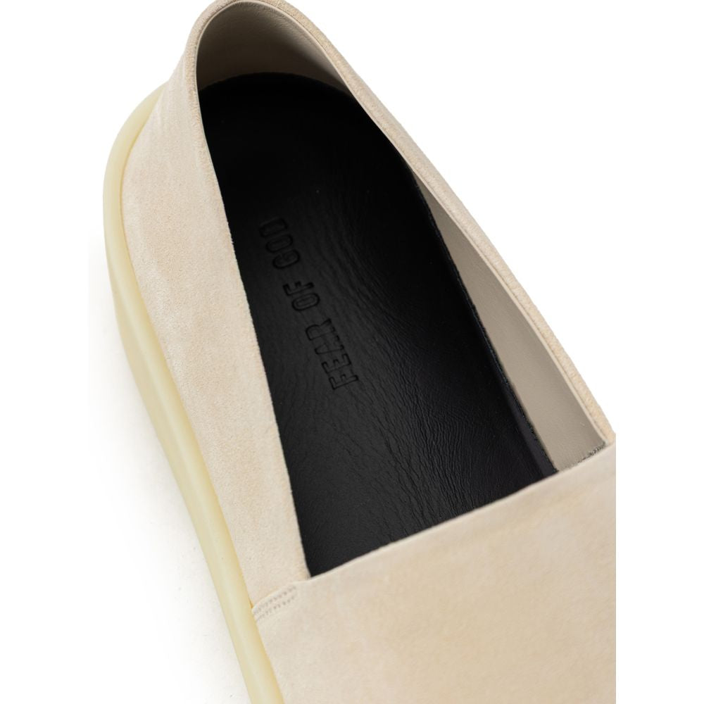 Fear Of God Beige Leather Slip-On Loafer $1285.00 Fear Of God Luzworld