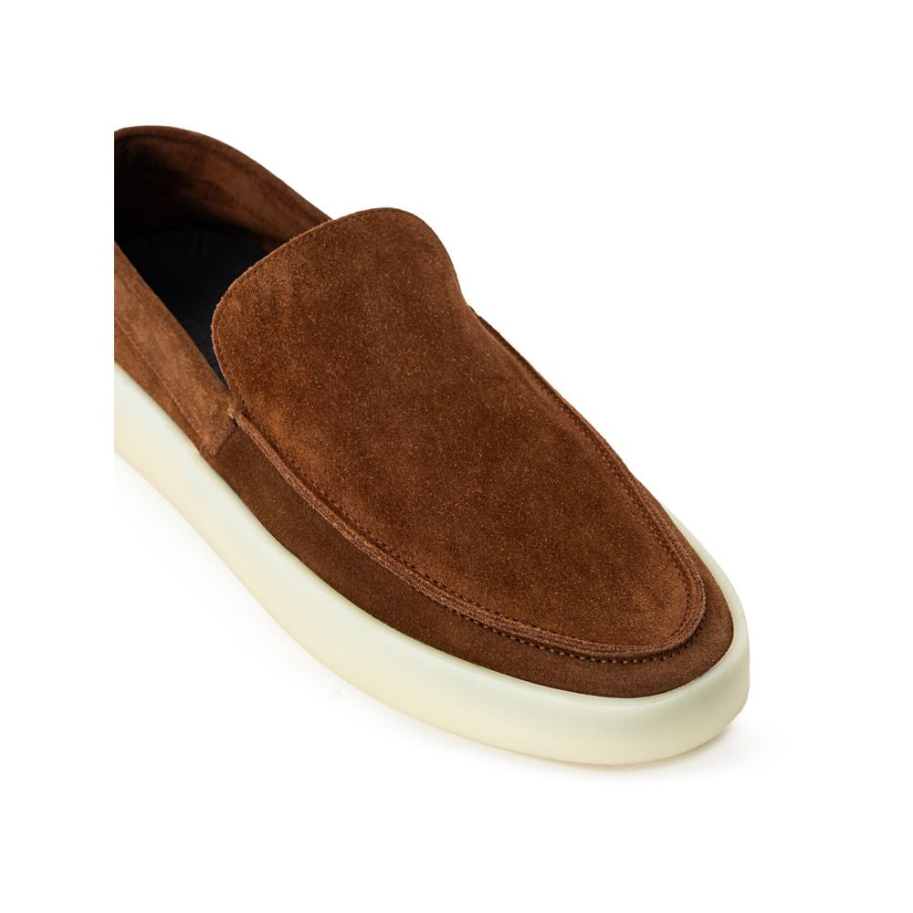 Fear Of God Brown Leather Slip-On Loafer $1285.00 Fear Of God Luzworld