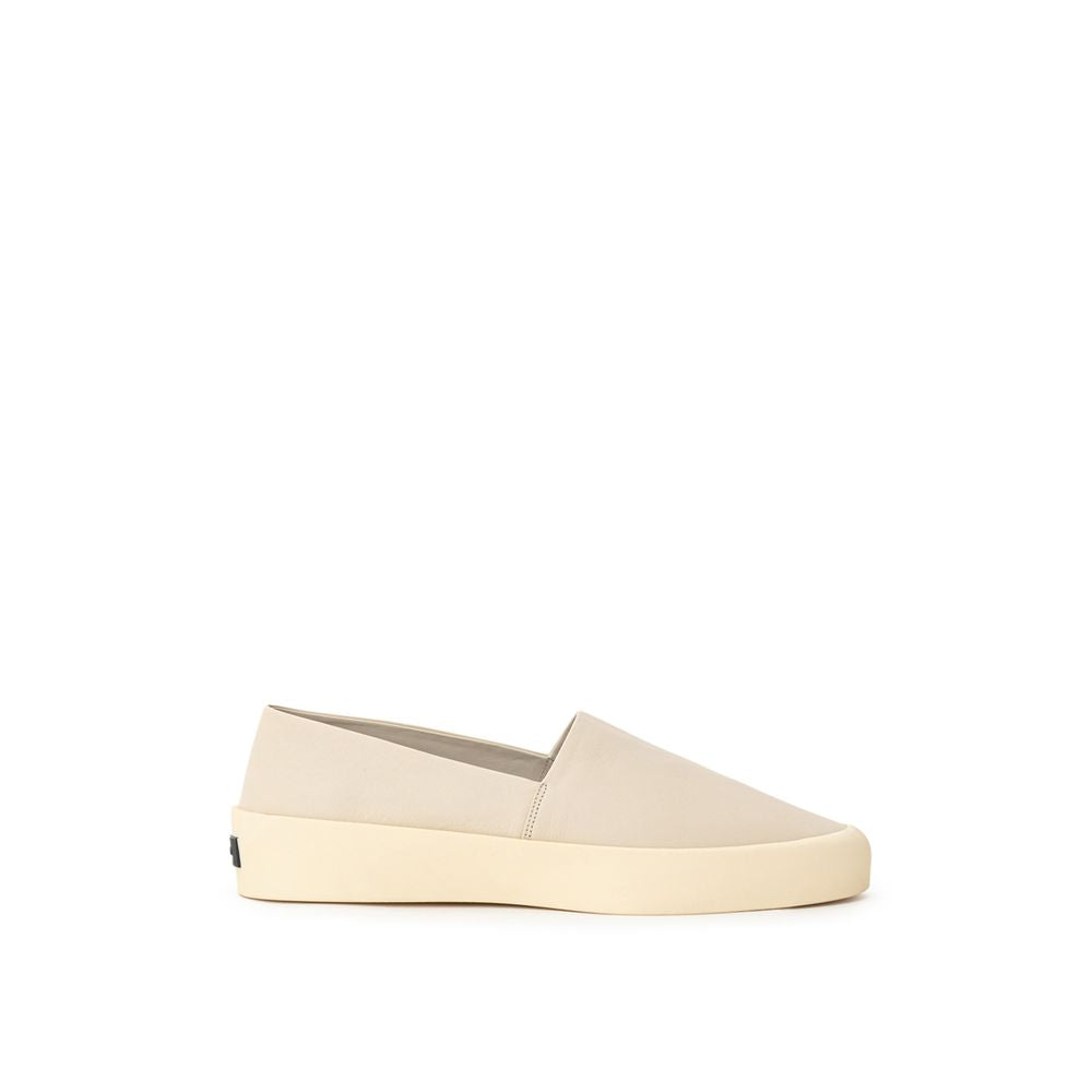 Fear Of God Beige Leather Slip-On Loafer $1285.00 Fear Of God Luzworld