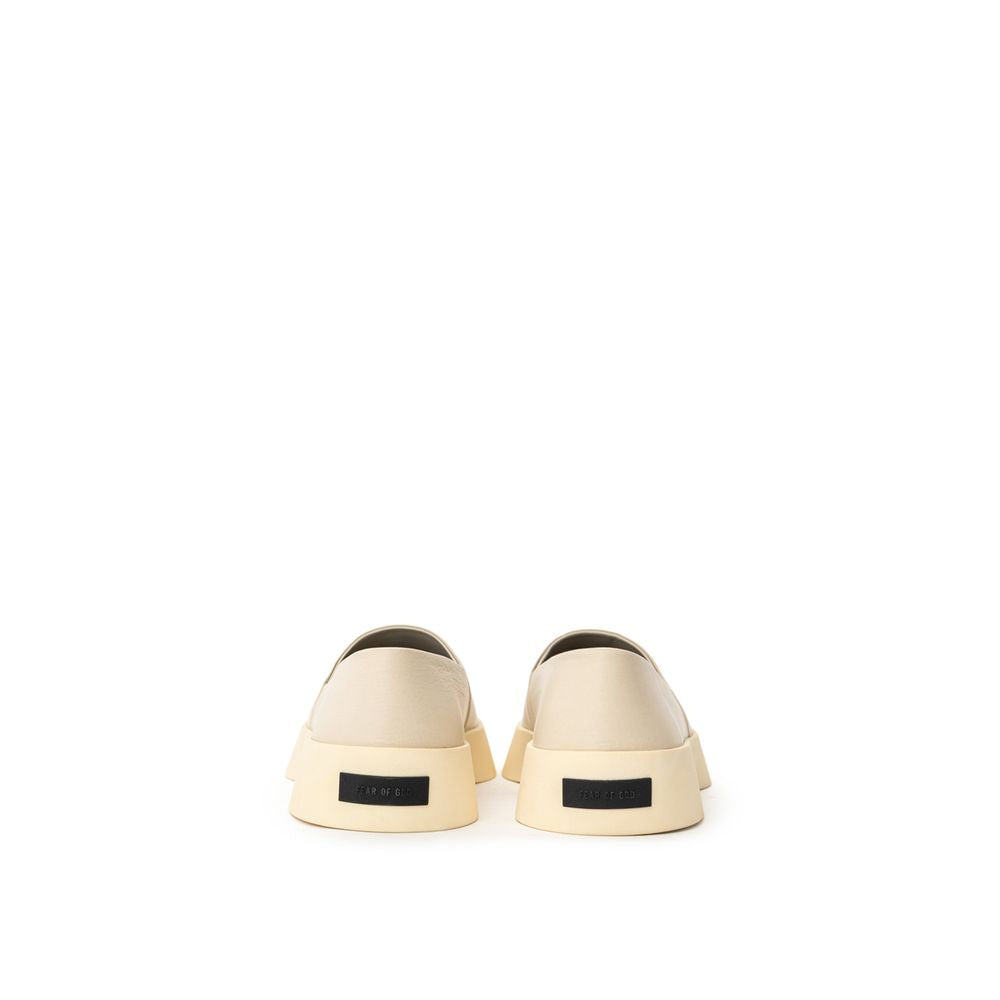 Fear Of God Beige Leather Slip-On Loafer $1285.00 Fear Of God Luzworld