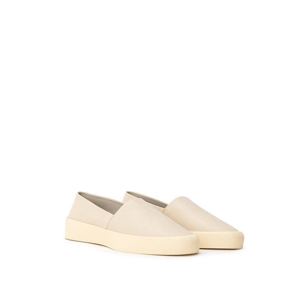 Fear Of God Beige Leather Slip-On Loafer $1285.00 Fear Of God Luzworld