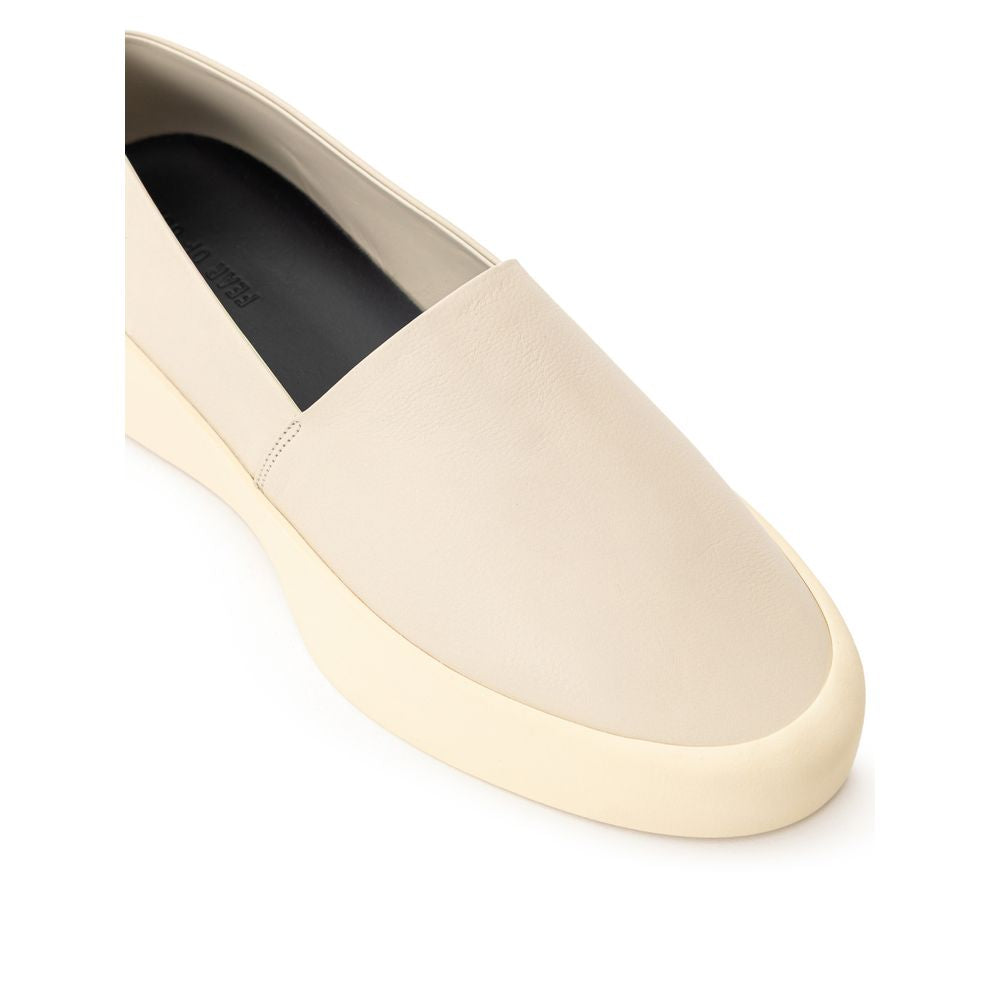 Fear Of God Beige Leather Slip-On Loafer $1285.00 Fear Of God Luzworld