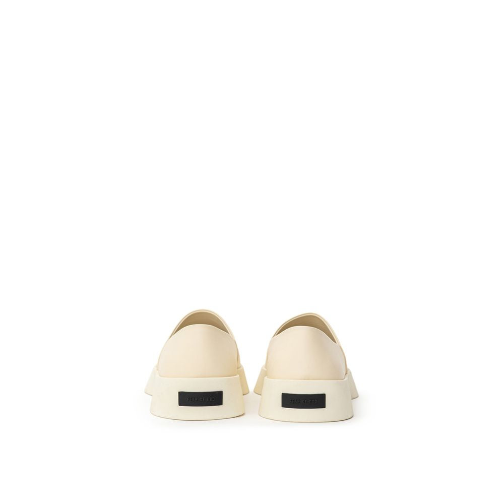 Fear Of God Beige Leather Slip-On Loafer $1285.00 Fear Of God Luzworld