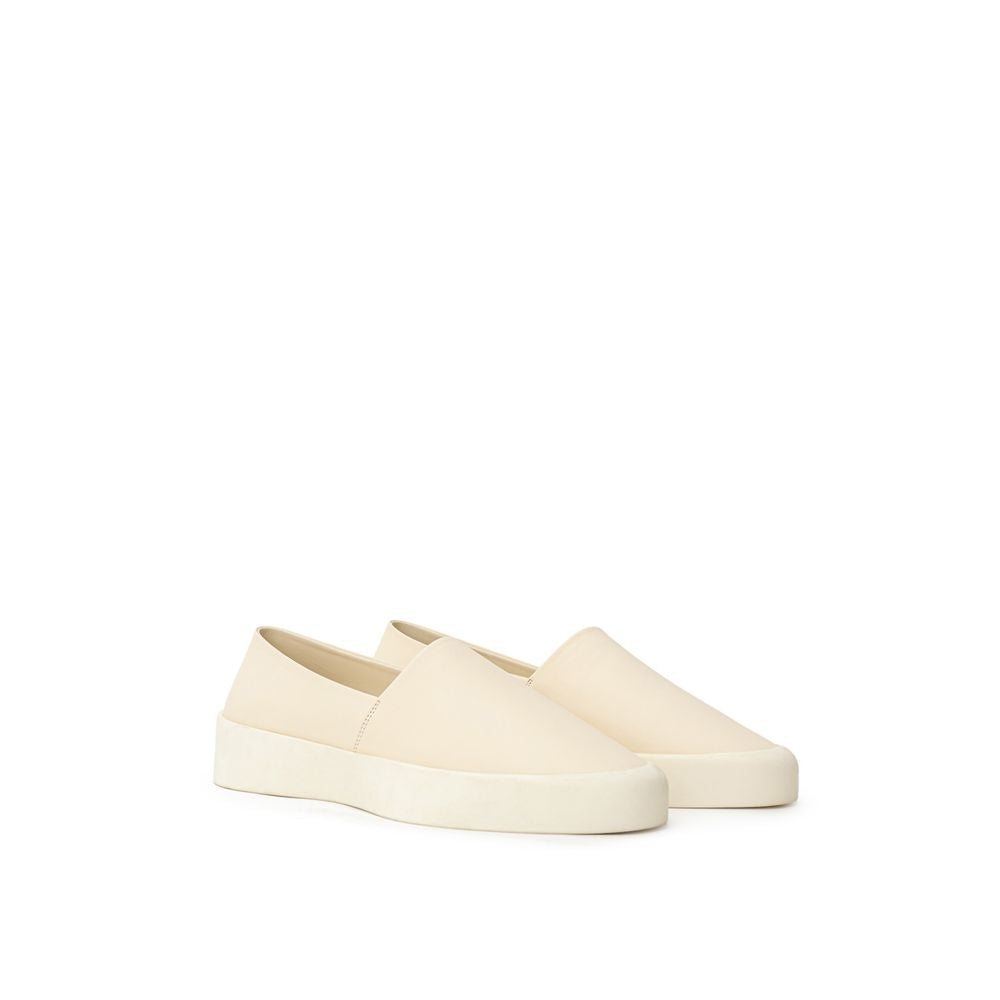 Fear Of God Beige Leather Slip-On Loafer $1285.00 Fear Of God Luzworld