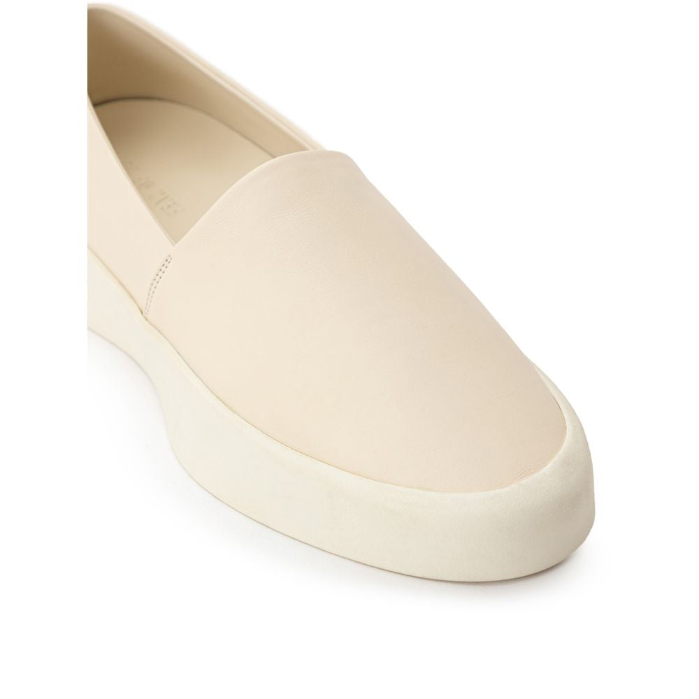 Fear Of God Beige Leather Slip-On Loafer $1285.00 Fear Of God Luzworld