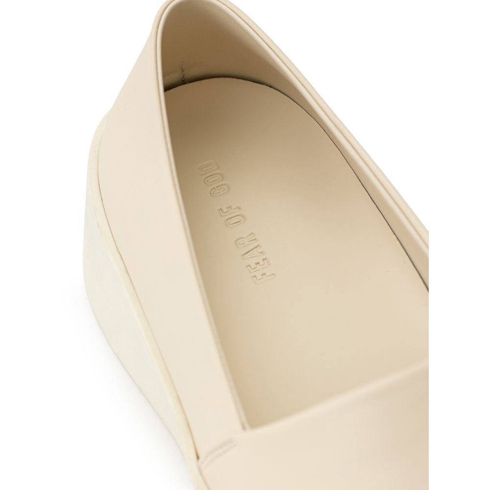 Fear Of God Beige Leather Slip-On Loafer $1285.00 Fear Of God Luzworld
