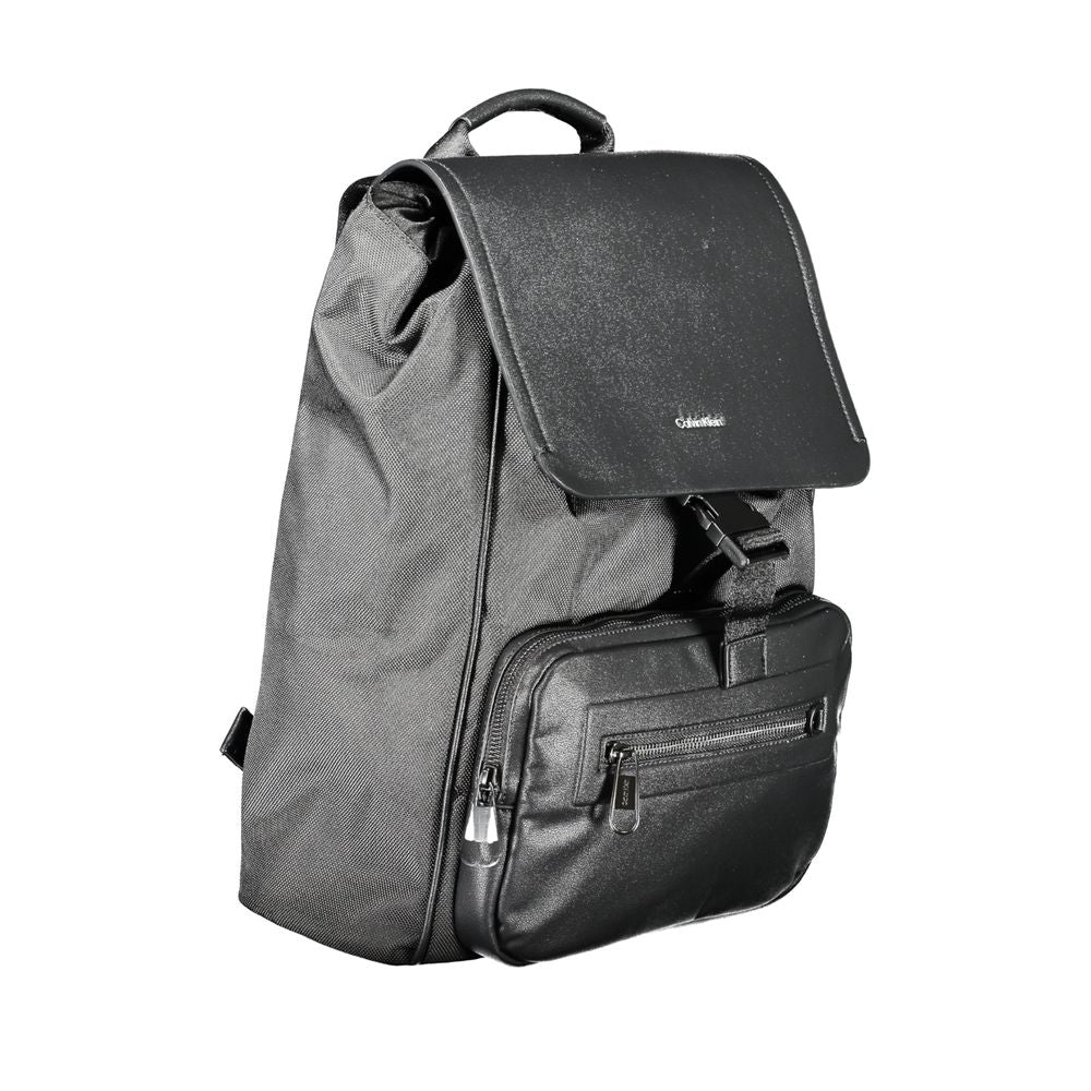 Calvin Klein Black Polyester Backpack $549.00 Calvin Klein Luzworld
