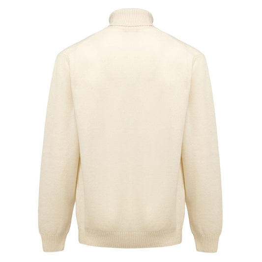 Cruciani White Cashmere Turtleneck $1070.00 Cruciani Luzworld