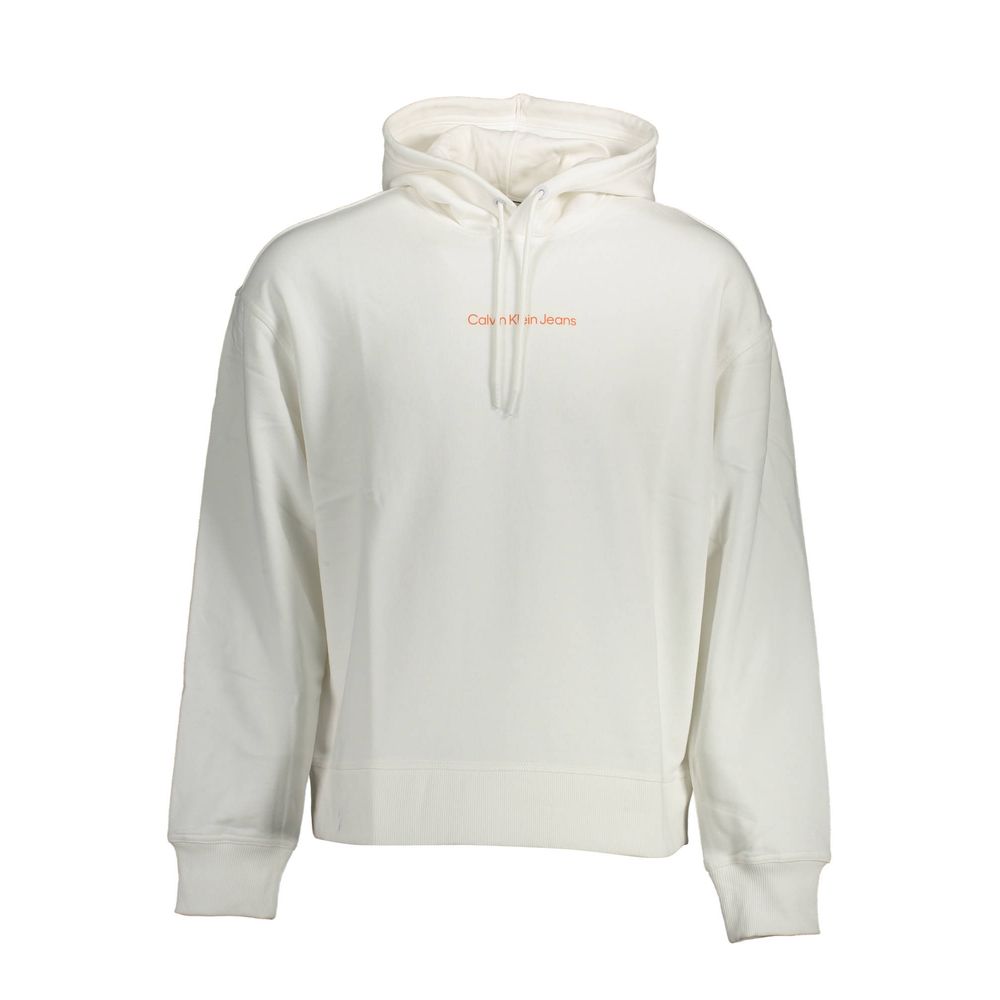Calvin Klein White Cotton Men Sweater $261.00 Calvin Klein Luzworld