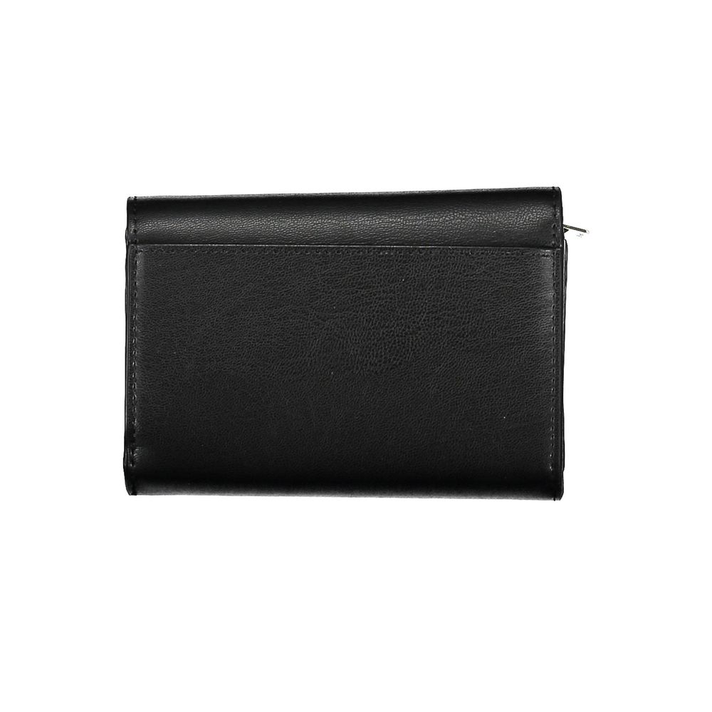 Tommy Hilfiger Black Polyethylene Women Wallet $198.00 Tommy Hilfiger Luzworld