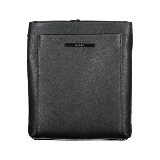 Calvin Klein Elegant Black Shoulder Bag with Contrasting Details $217.00 Calvin Klein Luzworld