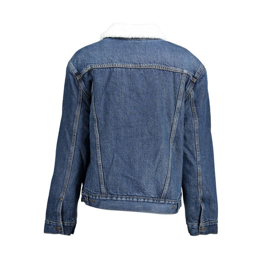 Levi's Blue Cotton Women Jacket $295.00 Levi's Luzworld