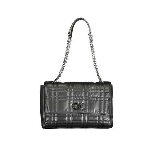 Calvin Klein Black Polyester Women Handbag $566.00 Calvin Klein Luzworld