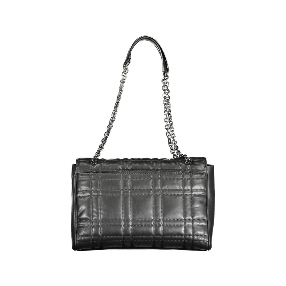 Calvin Klein Black Polyester Women Handbag $566.00 Calvin Klein Luzworld