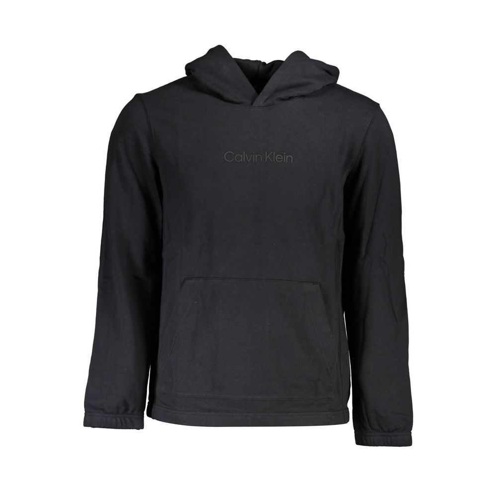 Calvin Klein Black Cotton Men Sweater $218.00 Calvin Klein Luzworld
