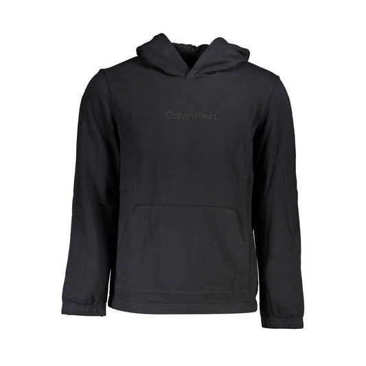 Calvin Klein Black Cotton Men Sweater $218.00 Calvin Klein Luzworld