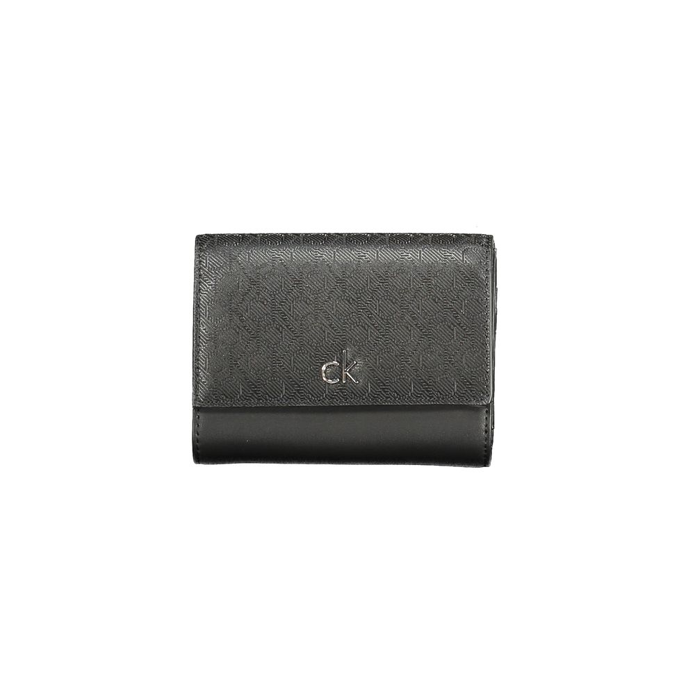 Calvin Klein Black Polyester Women Wallet $170.00 Calvin Klein Luzworld