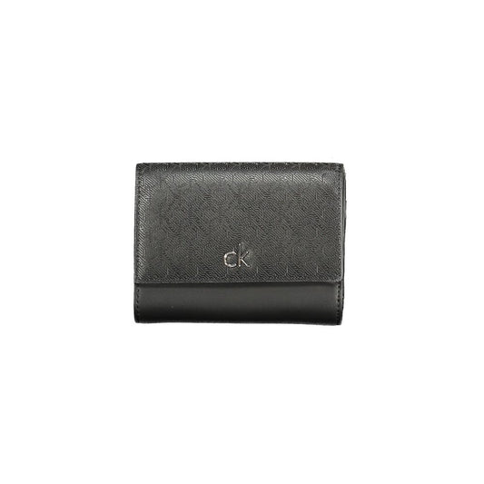 Calvin Klein Black Polyester Women Wallet $170.00 Calvin Klein Luzworld