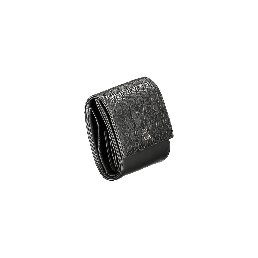 Calvin Klein Black Polyester Women Wallet $170.00 Calvin Klein Luzworld