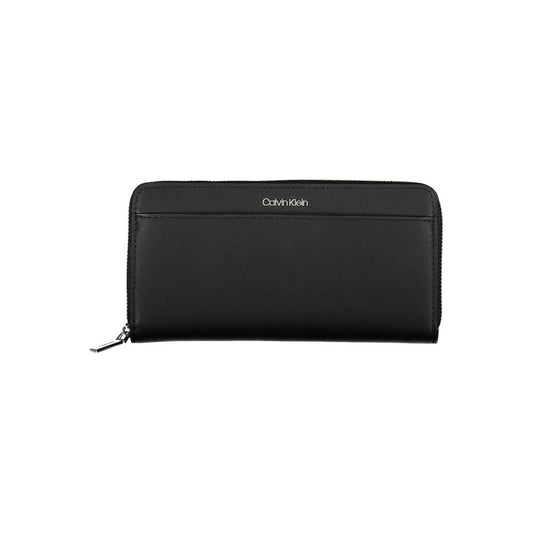 Calvin Klein Black Polyethylene Women Wallet $193.00 Calvin Klein Luzworld