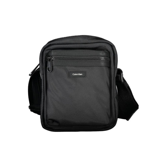 Calvin Klein Sleek Black Recycled Shoulder Bag $186.00 Calvin Klein Luzworld