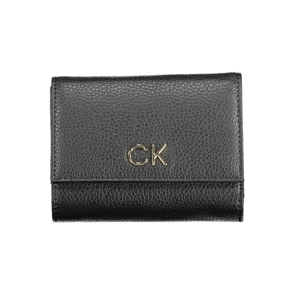 Calvin Klein Black Polyethylene Women Wallet $181.00 Calvin Klein Luzworld