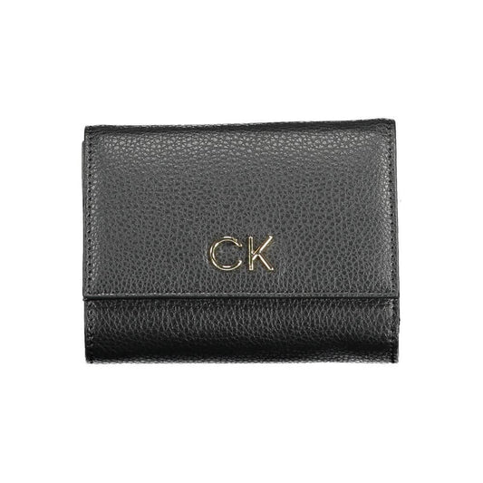 Calvin Klein Black Polyethylene Women Wallet $181.00 Calvin Klein Luzworld