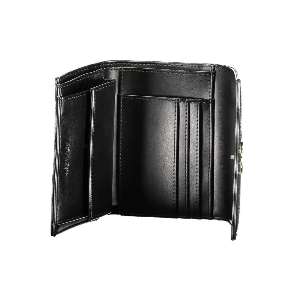 Calvin Klein Black Polyethylene Women Wallet $181.00 Calvin Klein Luzworld