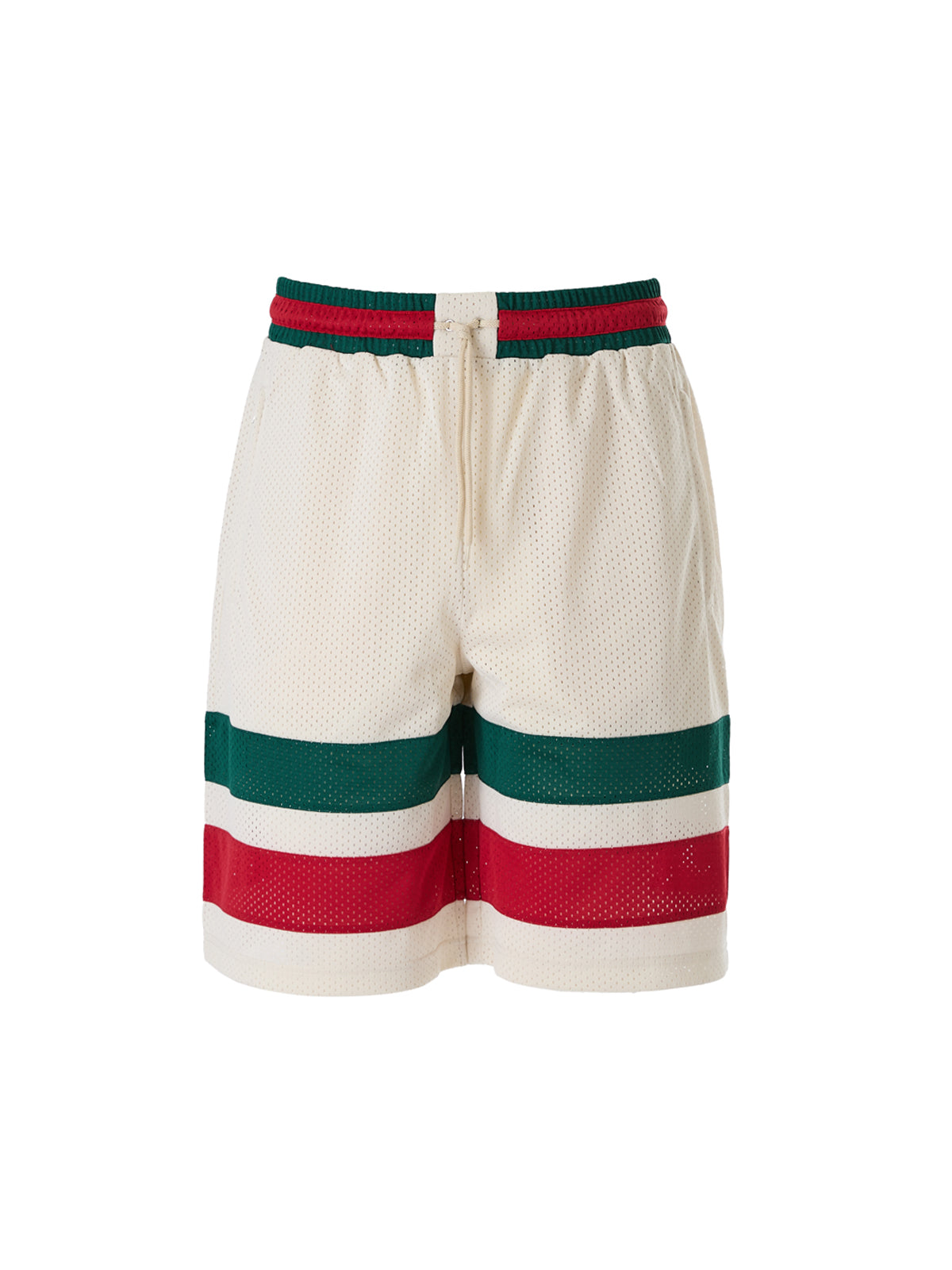 Gucci Cream polyester Logo Shorts $1620.00 Gucci Luzworld