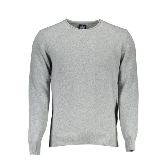 North Sails Gray Wool Men Sweater $214.00 North Sails Luzworld