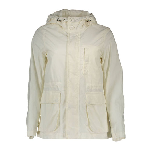 Gant White Cotton Women Jacket $669.00 Gant Luzworld