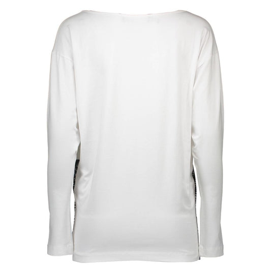 Love Moschino White Cotton Women T-Shirt $516.00 Love Moschino Luzworld