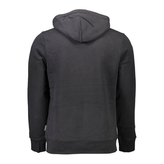 Napapijri Black Cotton Men Sweater $220.00 Napapijri Luzworld