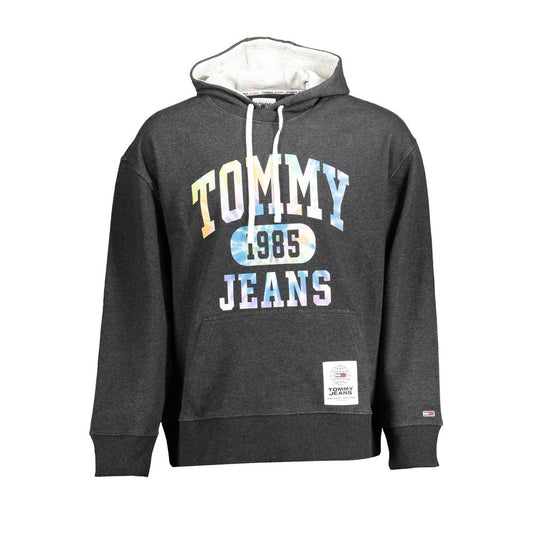 Tommy Hilfiger Black Cotton Men Sweater $227.00 Tommy Hilfiger Luzworld