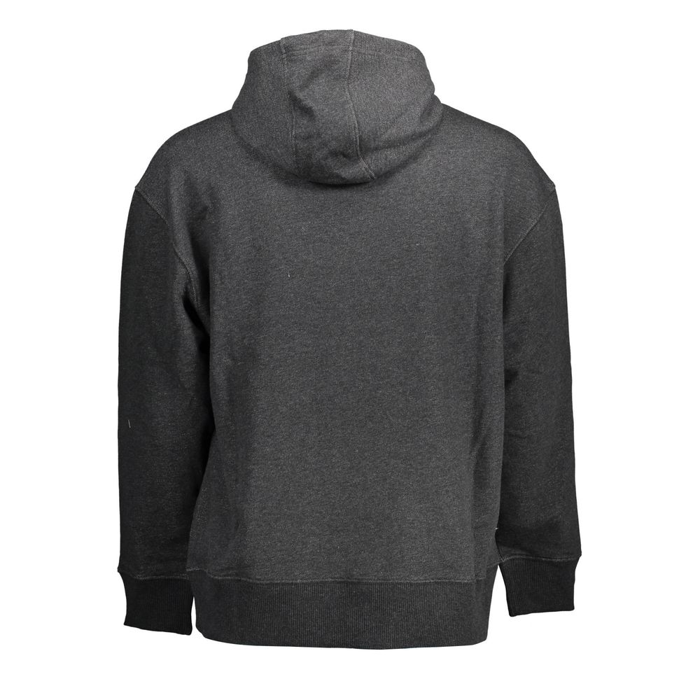 Tommy Hilfiger Black Cotton Men Sweater $227.00 Tommy Hilfiger Luzworld