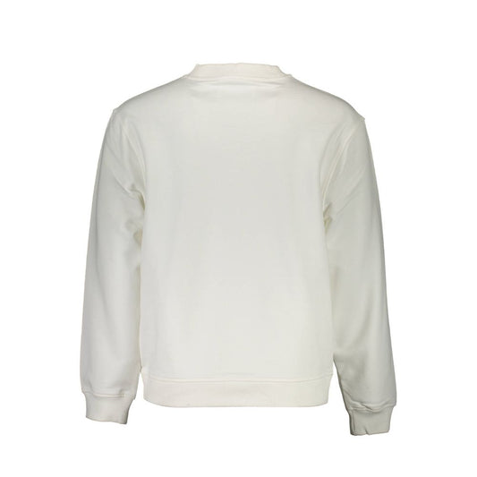 Calvin Klein White Cotton Men Sweater $223.00 Calvin Klein Luzworld